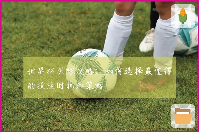 世界杯买球攻略：如何选择最值得的投注时机和策略